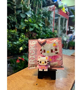 Pembe Hello Kitty Bricks Lego